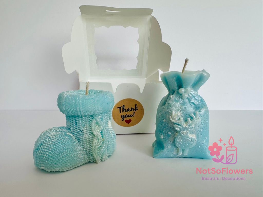 Christmas boot and bag